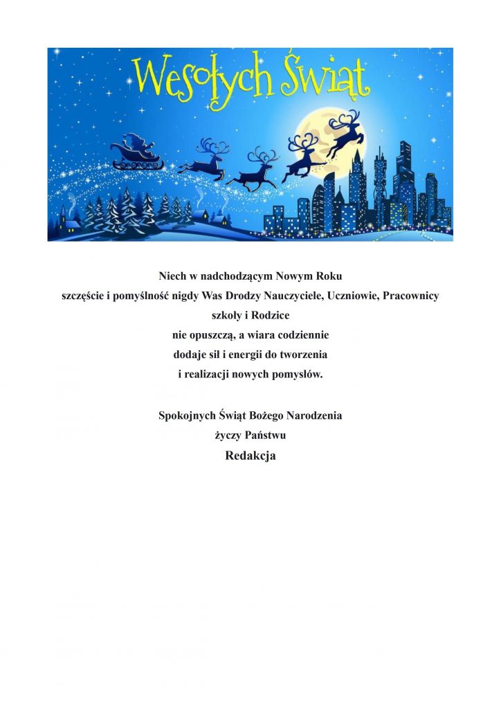 grudzień gazetka