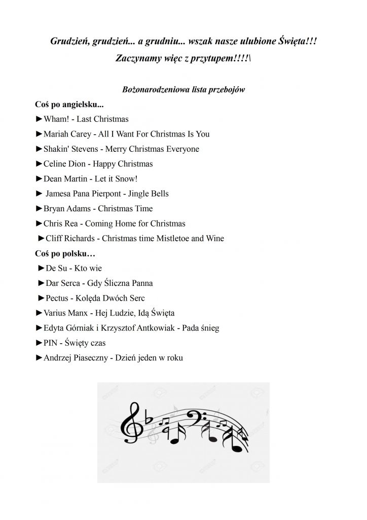 grudzień gazetka