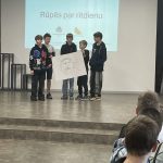 RVPĢ skolēni piedalās projekta “Rūpēs par rītdienu” nodarbībās