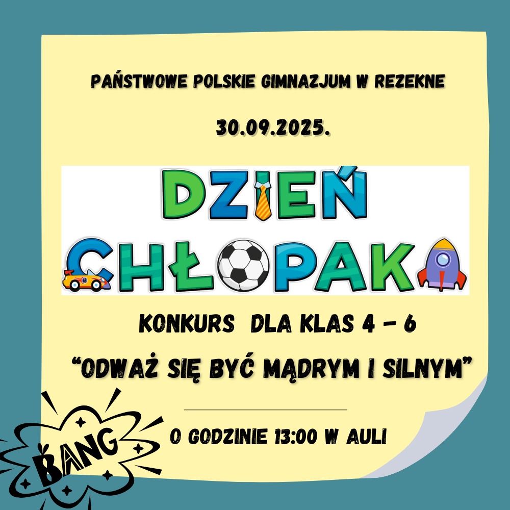 DZIEŃ CHLOPAKA
