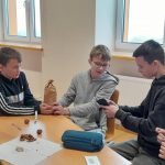 7.a klase piedalās pasākumā “Stiefel raus, bald kommt der Nikolaus”