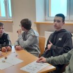 7.a klase piedalās pasākumā “Stiefel raus, bald kommt der Nikolaus”