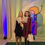 Mūsu skolnieču panākumi latviešu un poļu estrādes dziesmu konkursā Daugavpilī