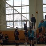 Volejbola sacensības Rēzeknes valsts poļu ģimnāzijā pulcē jauniešus