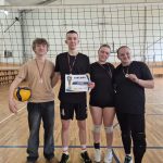 Volejbola sacensības Rēzeknes valsts poļu ģimnāzijā pulcē jauniešus