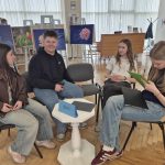 Jauniešu pēcpusdiena bibliotēkā