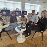 Jauniešu pēcpusdiena bibliotēkā