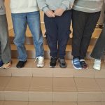 Rēzeknes valsts poļu ģimnāzijas skolēni atbalsta „Dažādo kurpju dienu”