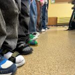 Rēzeknes valsts poļu ģimnāzijas skolēni atbalsta „Dažādo kurpju dienu”