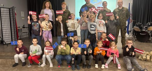 NBS Gaisa spēku viesošanās skolā: aizraujoša tikšanās patriotisma mēnesī!