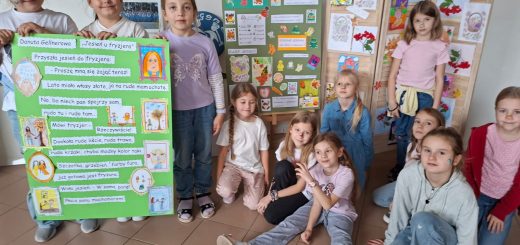 „Co na języku, to na ścianie – nasza szkolna gazetka ścienna”