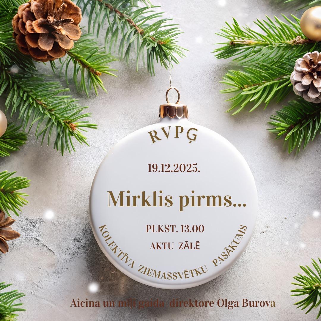 Ziemassvētkiem RVPĢ kolektīvā