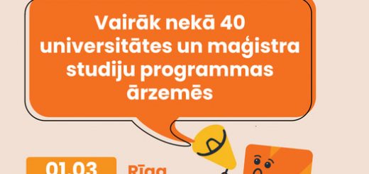 izstāde par augstāko izglītību ārzemēs IZGLĪTĪBA un KARJERA