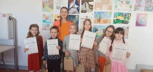 Rēzeknes valsts poļu ģimnāzijas skolēni konkursā “Te sākas mana pasaule”