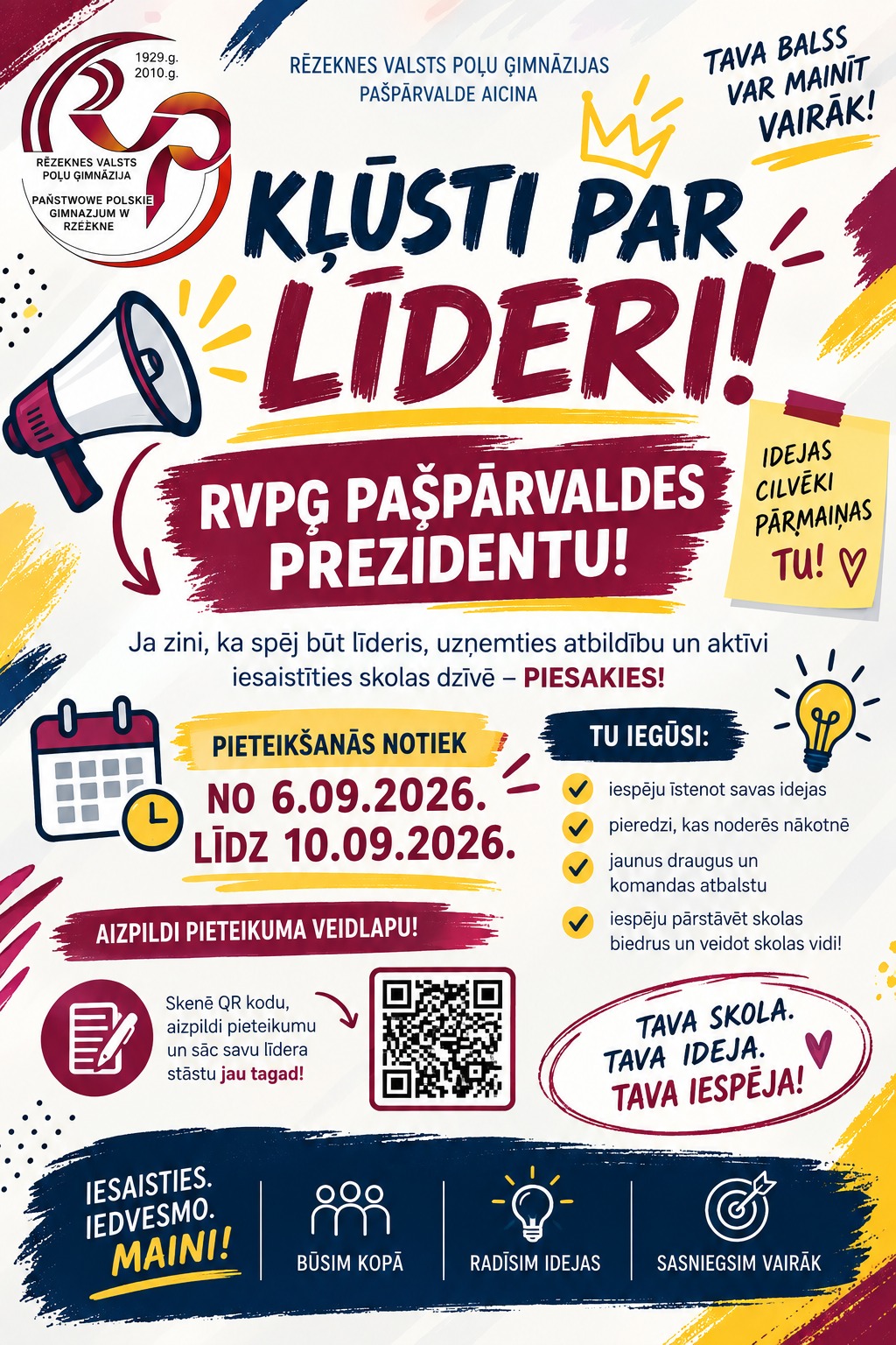 Kļūsti līderis