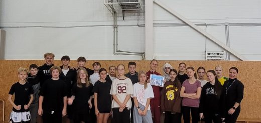“Rādi klasi!” – tikšanās ar olimpieti Guntu Vaičuli